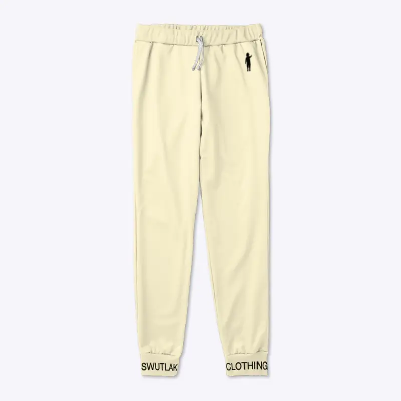 SWUTLAK BLACK LOGO JOGGERS