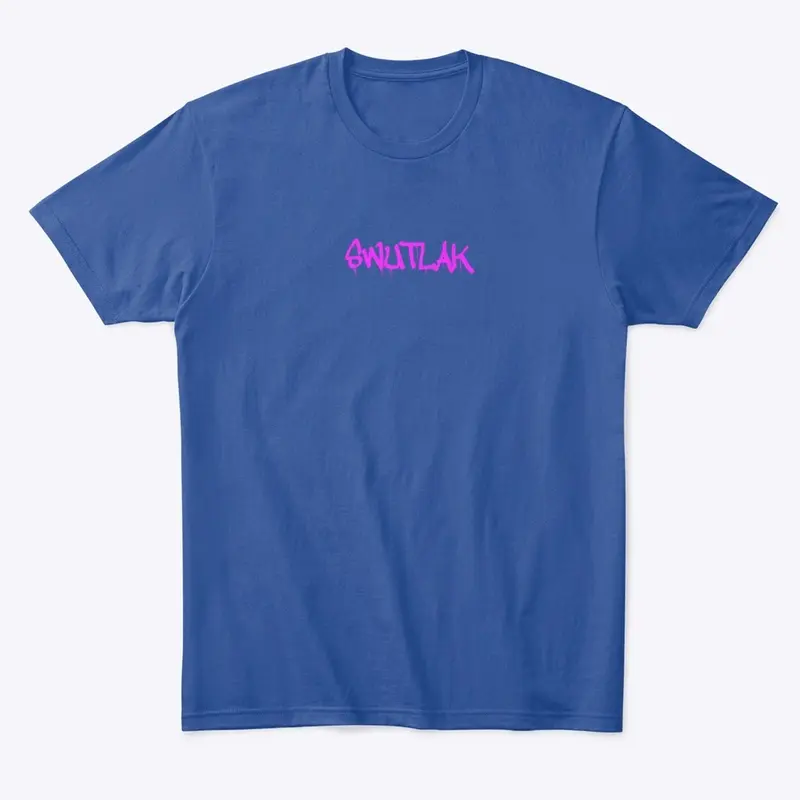 Swutlak comfort tee purple print