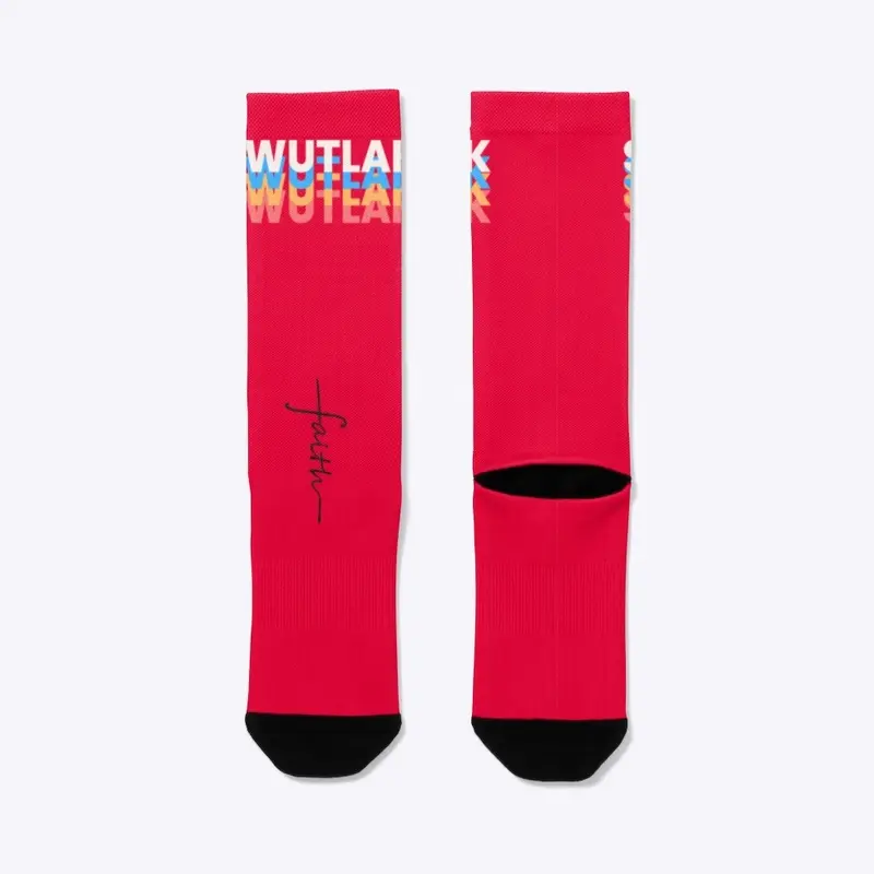 SWUTLAK FAITH CREW SOCKS